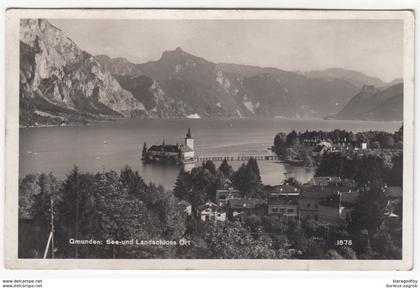 Gmunden old postcard travelled 1939 b181025