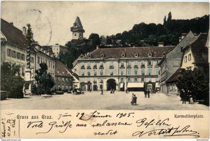 Graz/Steiermark - Graz, Karmeliterplatz