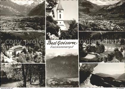 72219124 Bad Goisern Salzkammergut Kirche Stadtansicht Goisern