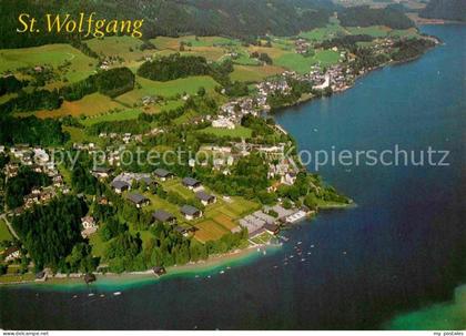 72711579 St Wolfgang Wolfgangsee Fliegeraufnahme St. Wolfgang