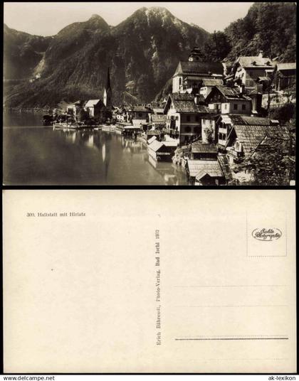 Ansichtskarte Hallstatt Panorama-Ansicht Hallstatt mit Hirlatz 1932