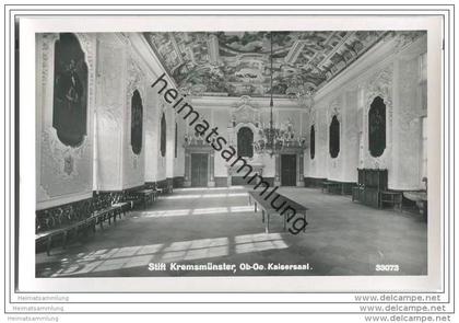 Kremsmünster - Kaisersaal - Foto-AK 50er Jahre