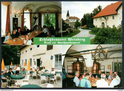 E5547 - TOP Kefermarkt Schloßbrauerei Weinberg - Verlag Fritz Witzig - Werbekarte