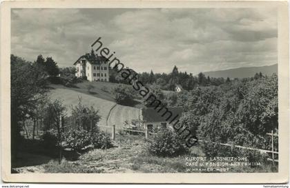 Lassnitzhöhe - Café und Pension Annenheim - Foto-AK - Verlag Walter Kramer - gel. 1937