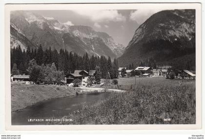 Weidach, Leutasch 1953 old postcard unused b170605