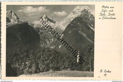 Lofer - Reifhorn - Breithorn - Ochsenhorn - Foto-Ansichtskarte