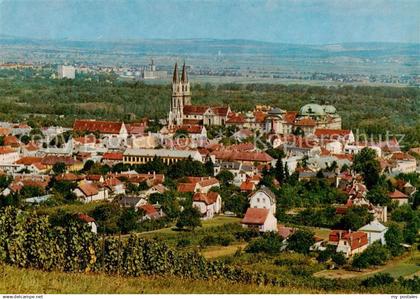 73861957 Klosterneuburg Panorama mit Augustiner Chorherrenstift Klosterneuburg