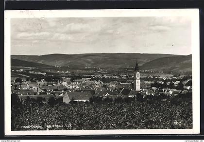 AK Langenlois, Ortsansicht mit Kirche