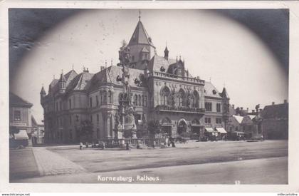 AUSTRIA - Korneuburg - Rathaus - Foto Postkarte 1933