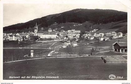 Österreich - Mariazell (ST) Totalansicht mit der Bürgeralpe - Steiermark