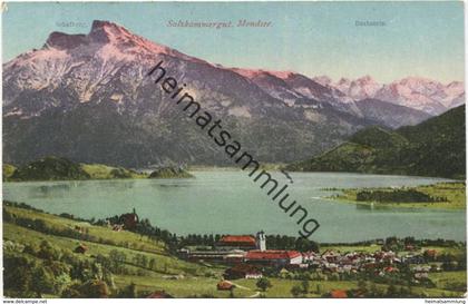 Mondsee - Verlag F. E. Brandt Gmunden 1909 - )gel. 1924