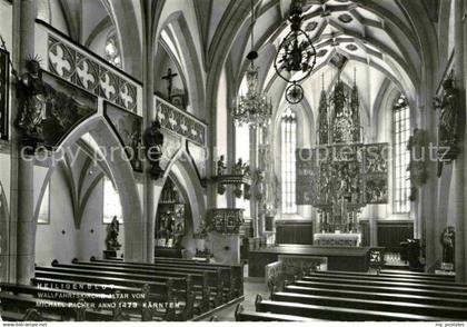 72814500 Heiligenblut Kaernten Wallfahrtskirche Altar Heiligenblut