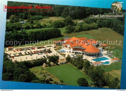 73235038 Bad Tatzmannsdorf Burgenland Burgenland Therme Fliegeraufnahme