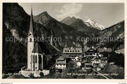 73253255 Heiligenblut Kaernten Grossglockner Wallfahrtskirche Heiligenblut Kaern