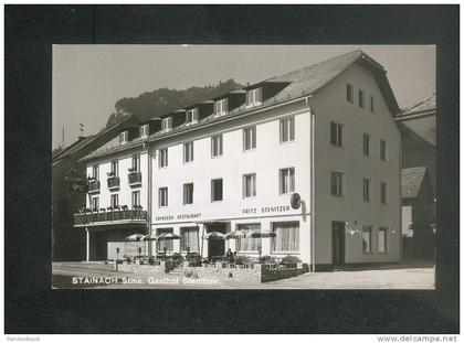 CPSM - Autriche - STAINACH - Gasthof Stenitzer ( restaurant Foto Baumgartner)