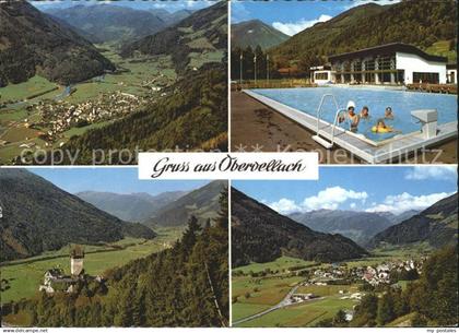 72399437 Obervellach Kaernten Moelltal Freibad Burg Falkenstein Obervellach