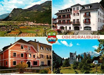 72815728 Oberdrauburg Kaernten Gesamtansicht Rathaus Ruine Hohenburg Pontiller H