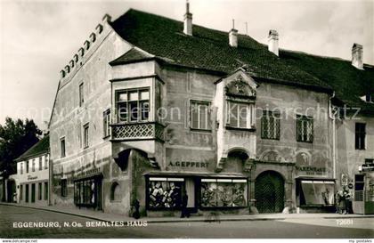 73626155 Eggenburg Niederoesterreich Bemaltes Haus