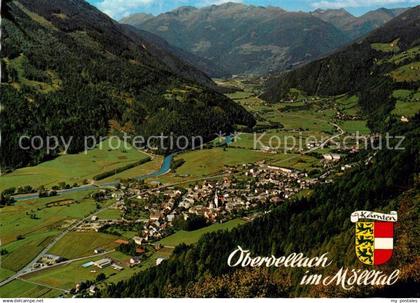 Obervellach Kaernten Fliegeraufnahme