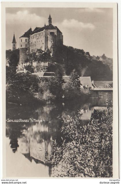 Raabs an der Thaya old postcard unused b170720