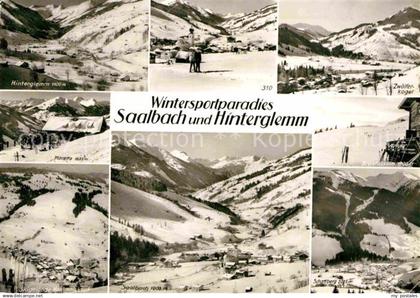 72831649 Saalbach-Hinterglemm Zwoelferkogel Marietta Schattberg Winterlandschaft