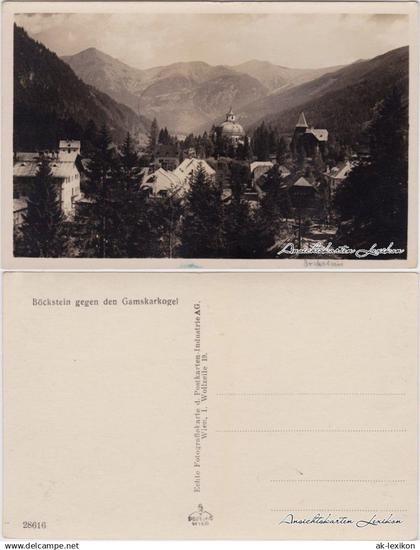 Ansichtskarte Böckstein Böckstein gegen den Gamskarkogel 1932