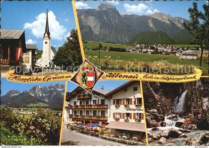 72450772 Abtenau Kirche Panorama Gasthof Abtenau Wasserfall Abtenau