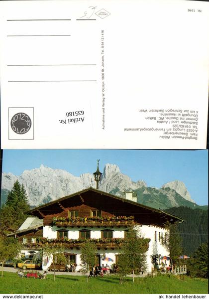 635180,Annaberg-Lungötz Lungötz a. Tennengebirge Lammertal Berghof Pension Wildau