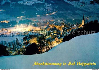 73120137 Hofgastein Bad Abendstimmung Winterlandschaft Hofgastein Bad