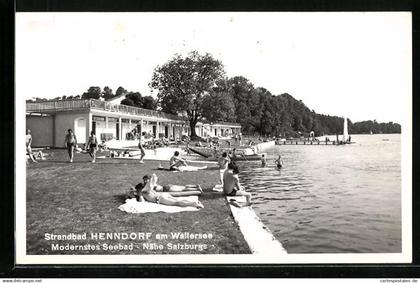 AK Henndorf, Strandbad am Wallersee