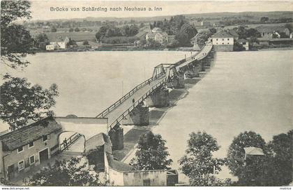 BRÜCKE VON SCHÄRDING nach Neuhau a. Inn.