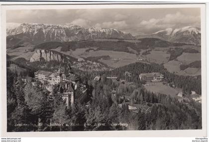 Semmering, Südbahnhotel old postcard travelled 1942 b170815