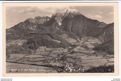 Spital am Phyrn mit Pyhrgas old photopostcard travelled 1939 Spital to Leipzig (Verlag Photo Hubnann, Winn) bb161110