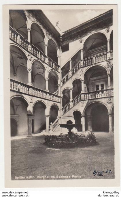 Spittal an der Drau old postcard unused b201101