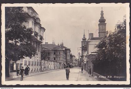 St. Pölten N. D. Hessgasse 1939 Photokarte, Sankt Pölten