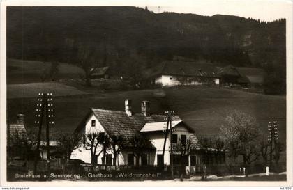 Steinhaus am Semmering - Gasthaus Waidmannsheil