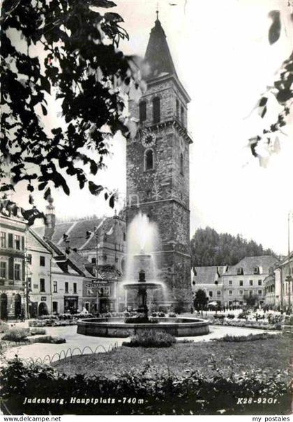 72615579 Judenburg Steiermark Hauptplatz Brunnen Judenburg Steiermark