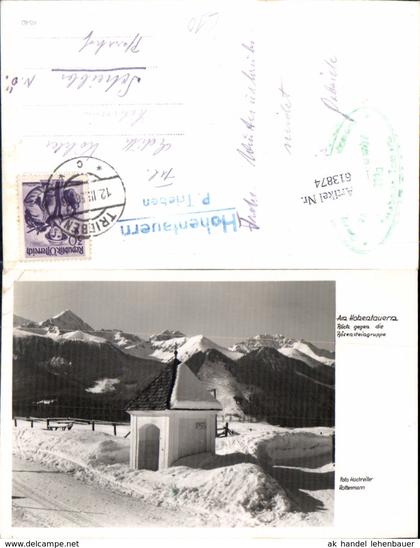 613874,Am Hohentauern bei Trieben Rottenmann Postablagestempel