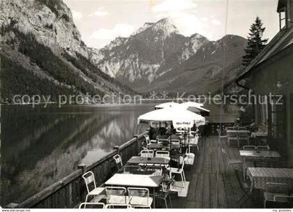 73104447 Eisenerz Steiermark Seerestaurant Leopoldsteinersee Pfaffenstein