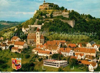 73243758 Riegersburg Gasthof Pension Zur Riegersburg Kirche Fliegeraufnahme