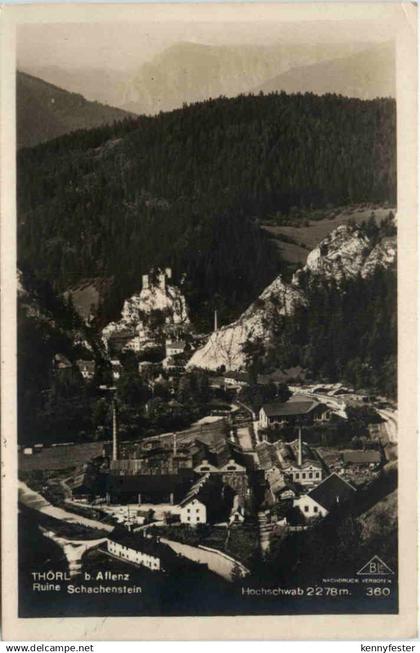 Thörl bei Aflenz, Ruine Schachenstein