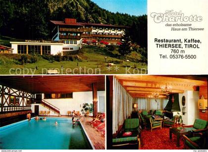 73590059 Thiersee Hotel Charlotte Hallenbad