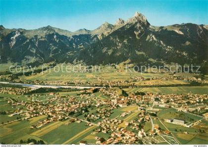 Reutte Tirol Panorama Breitenwang Reutte Lechaschau und Gernspitze Alpen