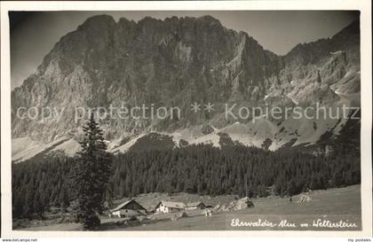 42566912 Ehrwald Tirol Ehrwalder Alm mit Wetterstein Ehrwald