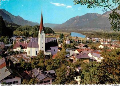 72663740 Brixlegg Tirol Ortsansicht mit Kirche Alpenpanorama Brixlegg