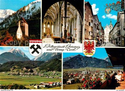 73157751 Schwaz Tirol Schloss Freundsberg Pfarrkirche Franz Josef Strasse Vomp m