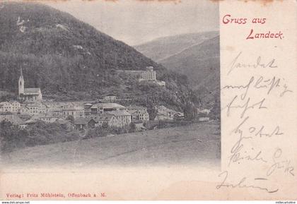 AUSTRIA - Landeck - Gruss aus Landeck - 1898