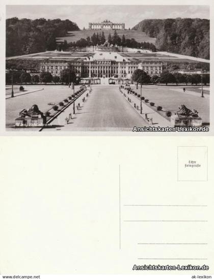 Ansichtskarte Hietzing-Wien Schloss Schönbrunn 1936