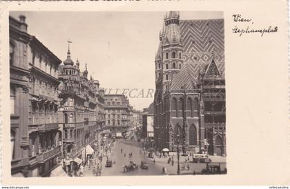 AUSTRIA - Wien - Stephansplatz - Foto Postkarte 1951