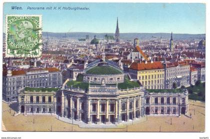 PC - AK - Wien Wenen Vienna - Hofburgtheater - 1912